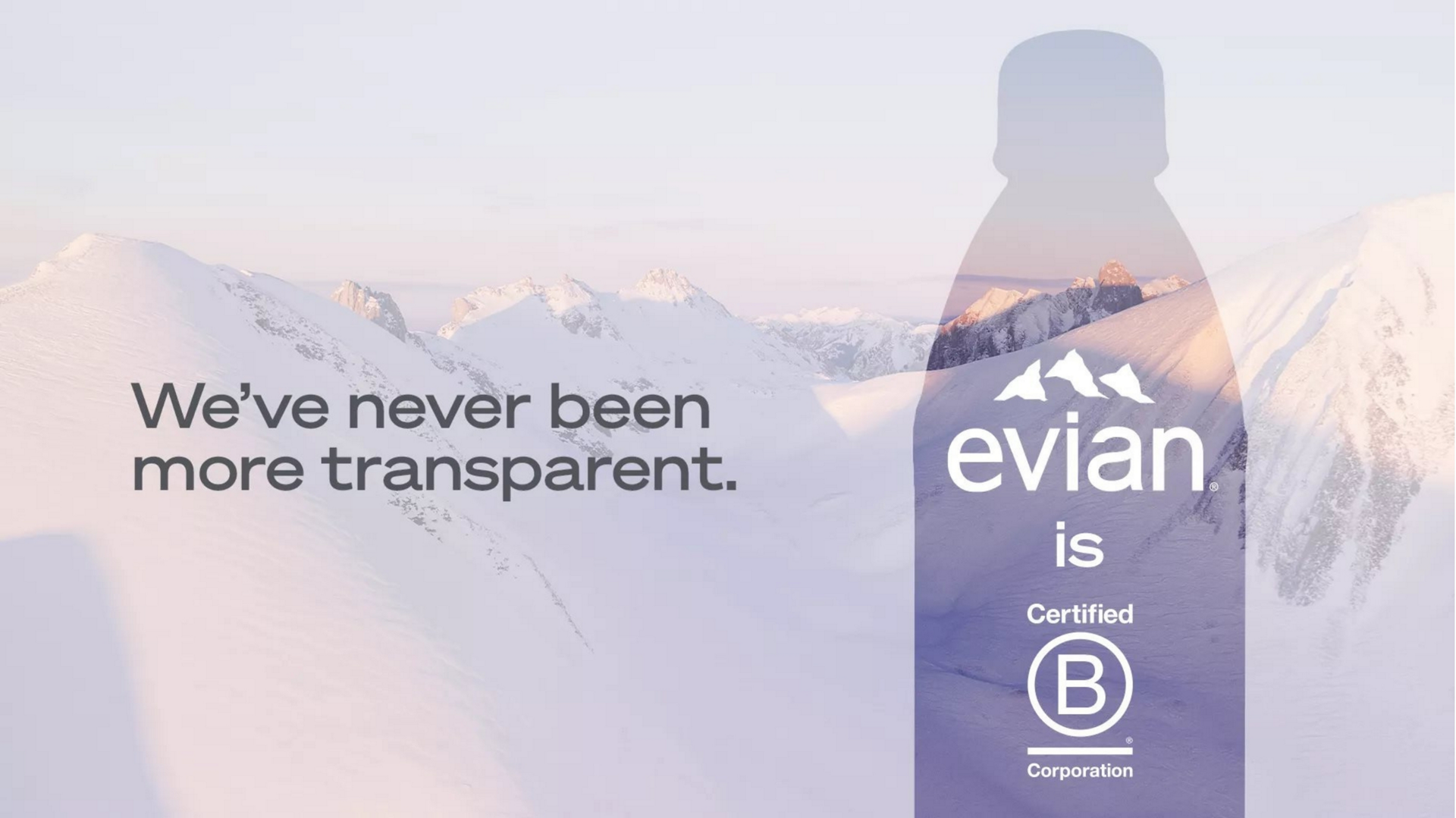 Danone Evian-Volvic Switzerland B Corp Certified Danone Evian-Volvic Switzerland B Corp Certified